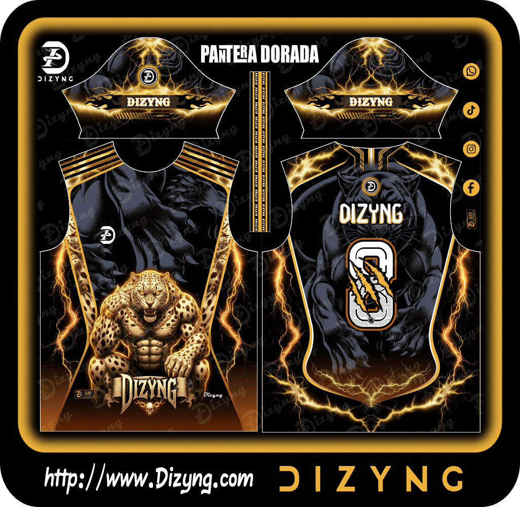 Pantera Divina Dizyng Destello Dorado Pantera Divina Dizyng Destello Dorado - Imagen 1