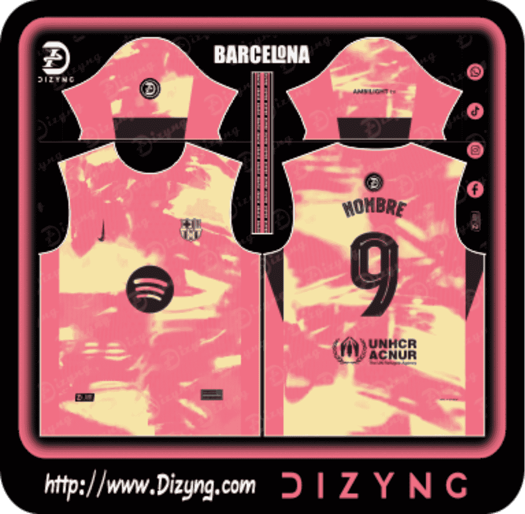 Barcelona 2024-2025 version jugador - pink Barcelona 2024-2025 version jugador - pink - Imagen 1