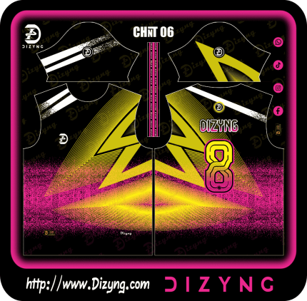CHNT 06 Chinito Lineas Rosa Amarillo