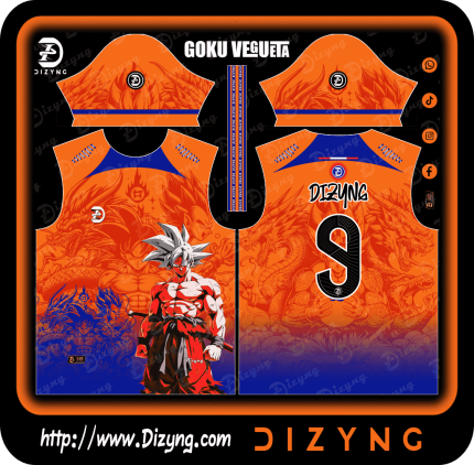 Dragon Ball Z Goku Vegueta Naranja