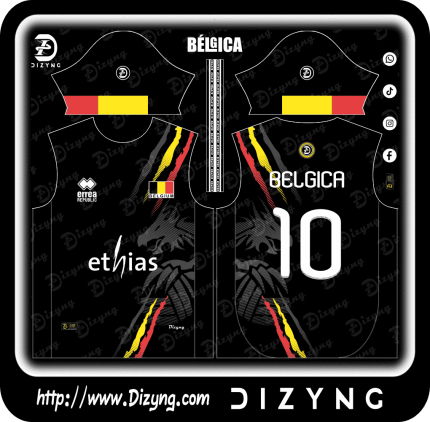 Errea Belgium Volley Home Belgica