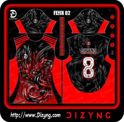 Fenix 02 Rojo Negro