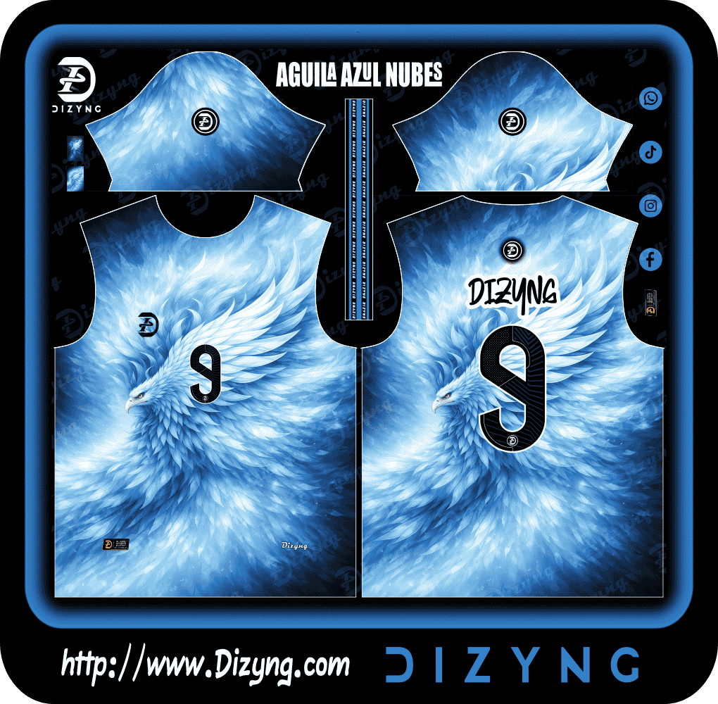 Jersey Aguila Azul Nubes Jersey Aguila Azul Nubes - Imagen 1