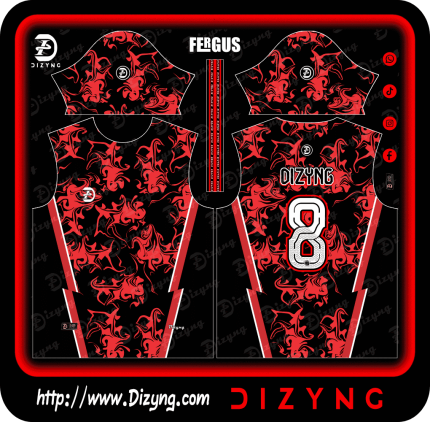 Negro Floral Fergus PRO
