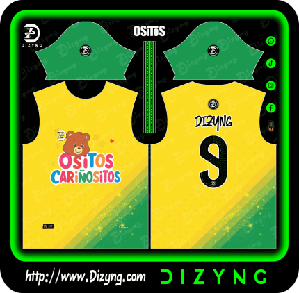 Ositos Cariñositos Verde Amarillo