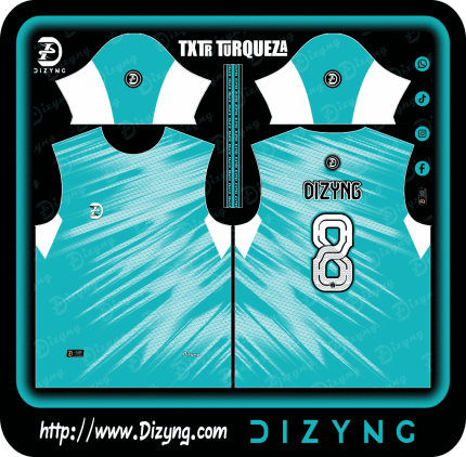 Txtr Turqueza Uniforme de Entrenamiento Retro