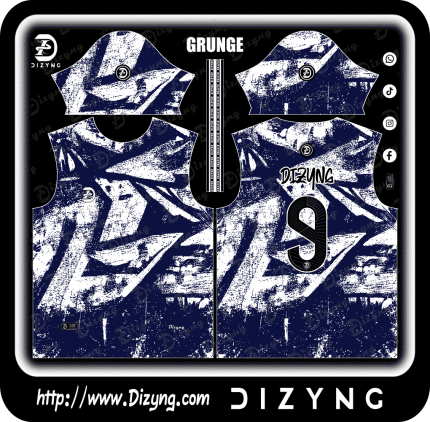 Urban Grunge Navy Graffiti Design